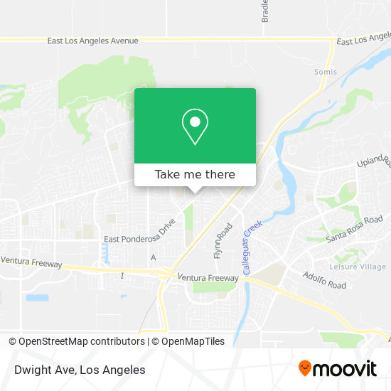 Mapa de Dwight Ave