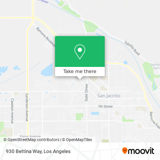 930 Bettina Way map