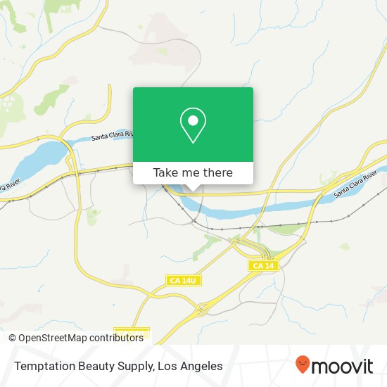 Temptation Beauty Supply map
