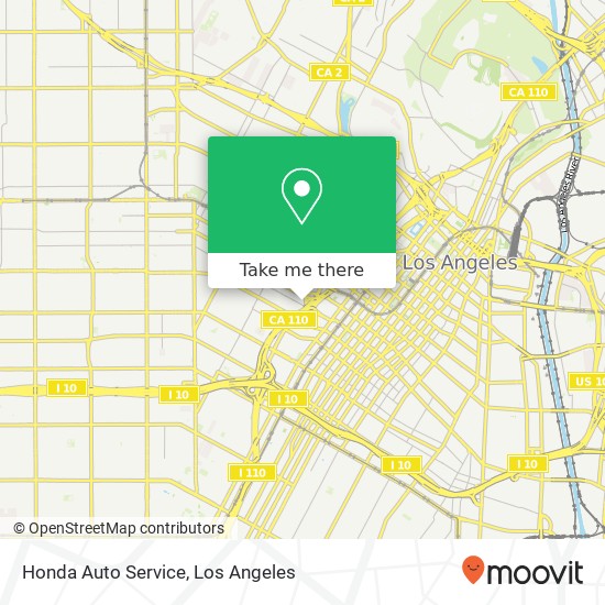 Honda Auto Service map