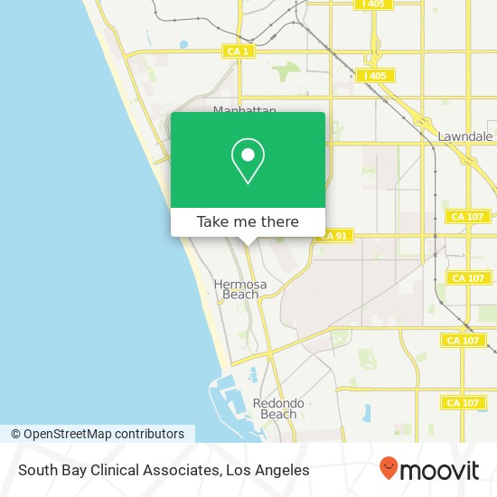 Mapa de South Bay Clinical Associates