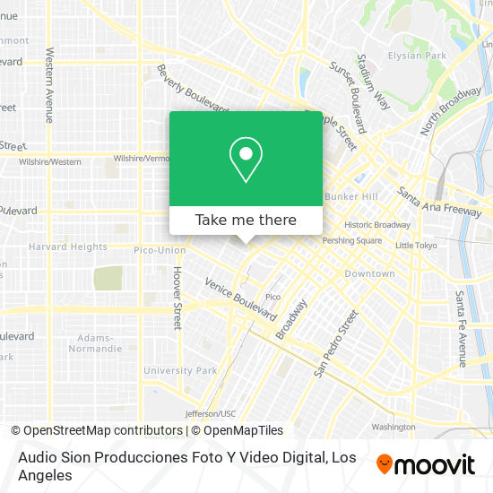 Audio Sion Producciones Foto Y Video Digital map