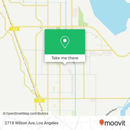 Mapa de 2718 Wilson Ave