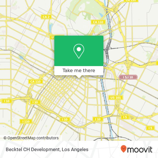 Becktel CH Development map