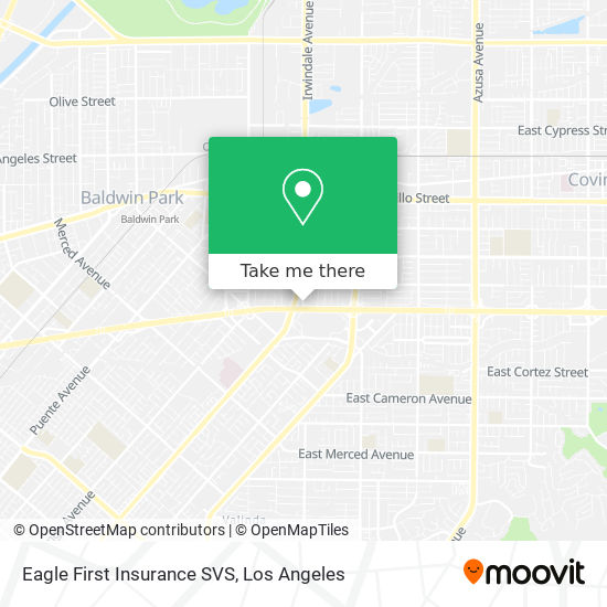 Eagle First Insurance SVS map