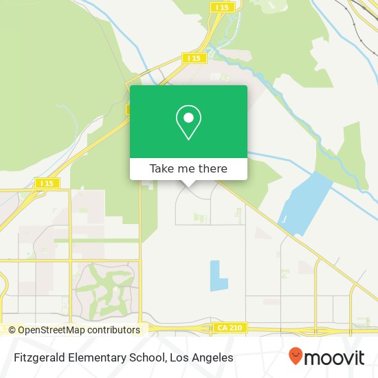 Fitzgerald Elementary School map