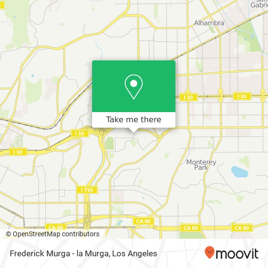 Mapa de Frederick Murga - la Murga