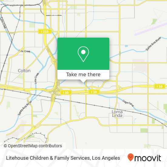 Litehouse Children & Family Services map