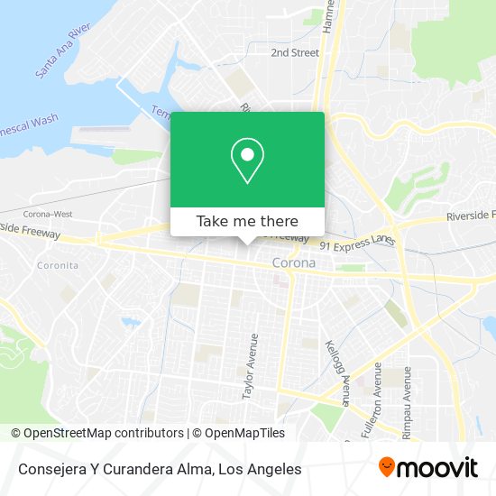 Consejera Y Curandera Alma map