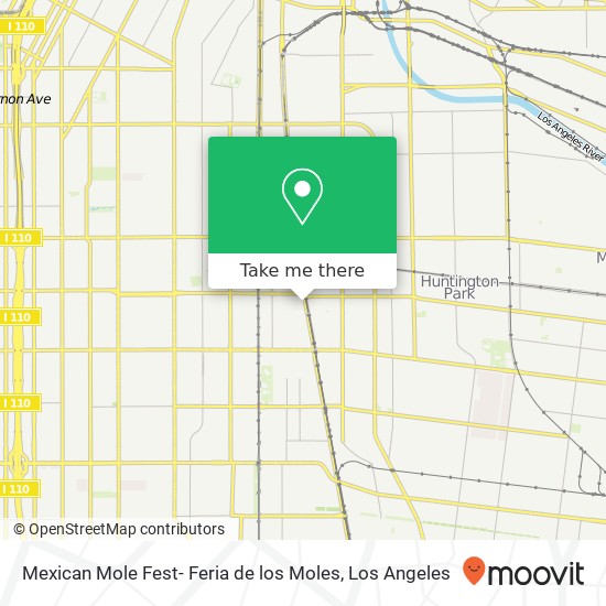 Mexican Mole Fest- Feria de los Moles map