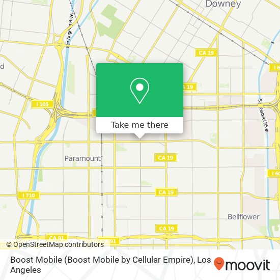 Boost Mobile (Boost Mobile by Cellular Empire) map