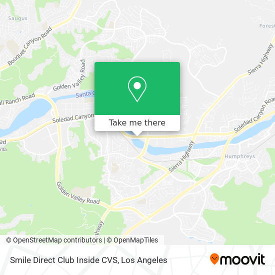 Mapa de Smile Direct Club Inside CVS