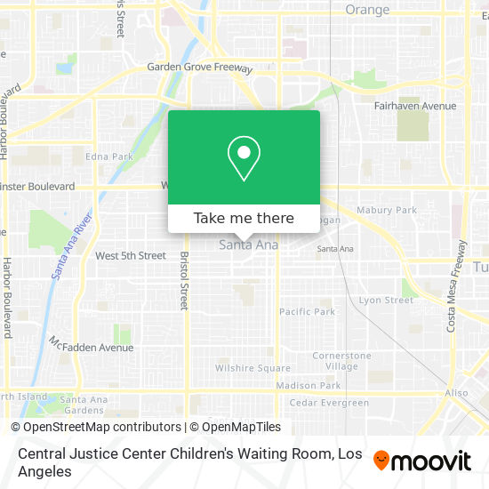 Central Justice Center Children's Waiting Room map
