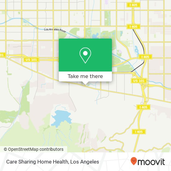 Mapa de Care Sharing Home Health