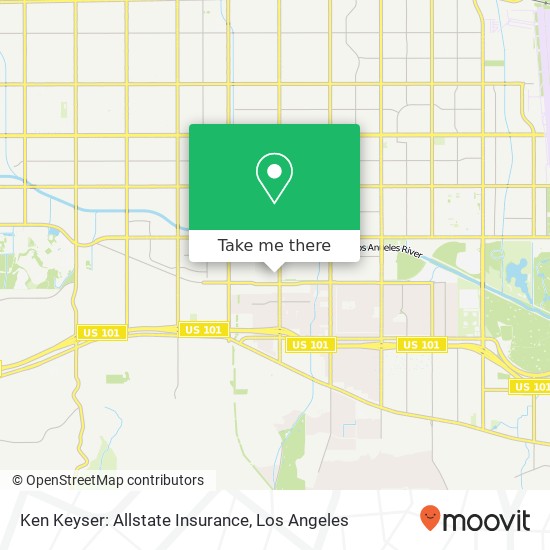 Ken Keyser: Allstate Insurance map