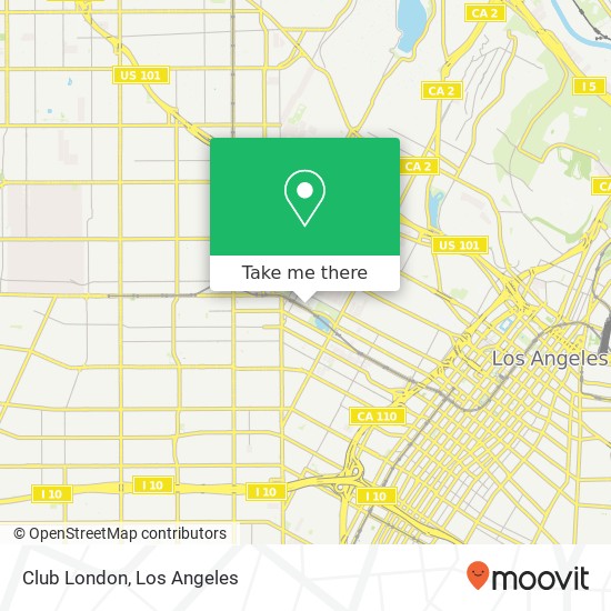 Club London map