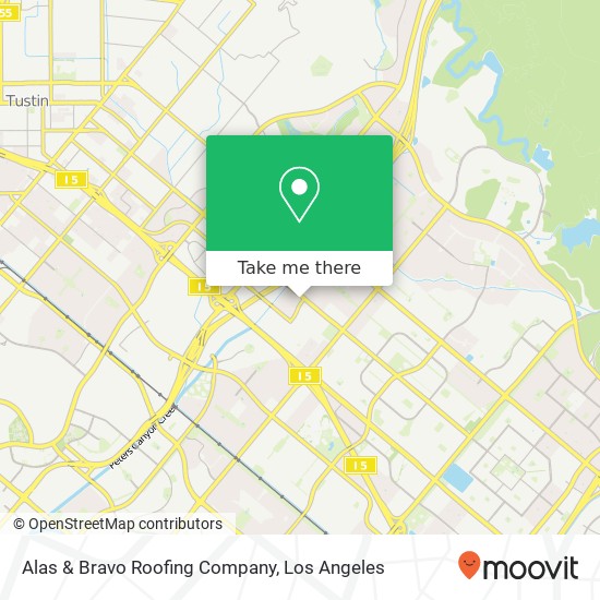 Alas & Bravo Roofing Company map