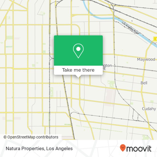 Natura Properties map