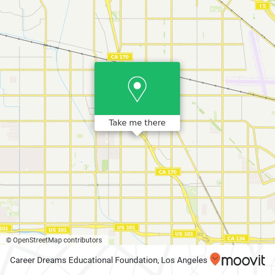 Career Dreams Educational Foundation map