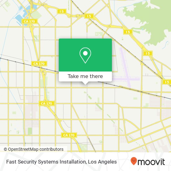 Fast Security Systems Installation map