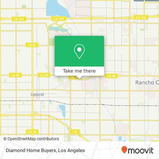 Diamond Home Buyers map