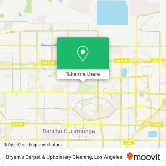 Bryant's Carpet & Upholstery Cleaning map