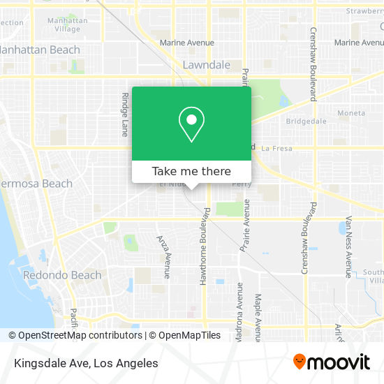 Kingsdale Ave map