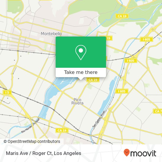 Mapa de Maris Ave / Roger Ct