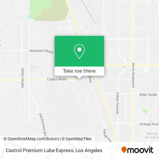 Castrol Premium Lube Express map