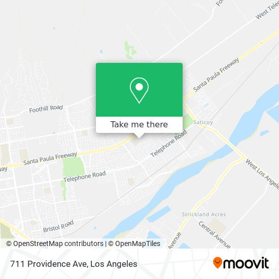 Mapa de 711 Providence Ave