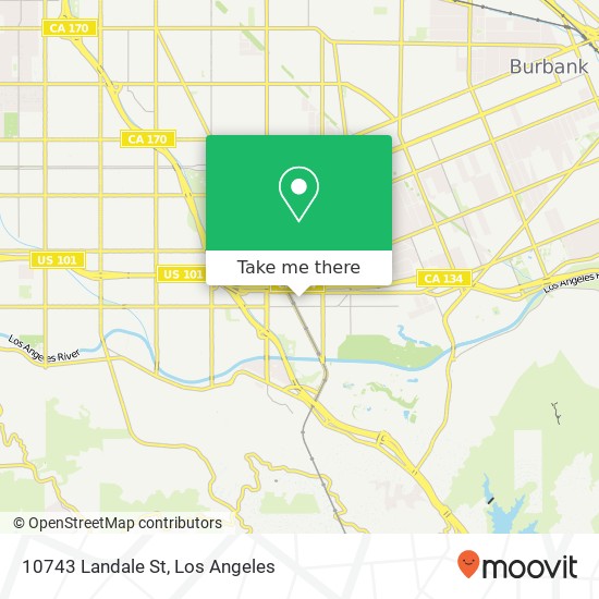 Mapa de 10743 Landale St