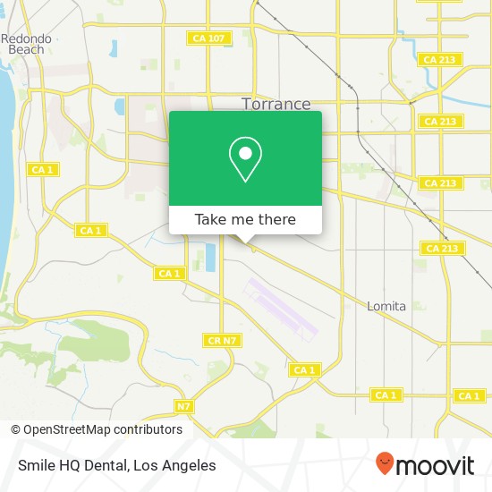 Smile HQ Dental map