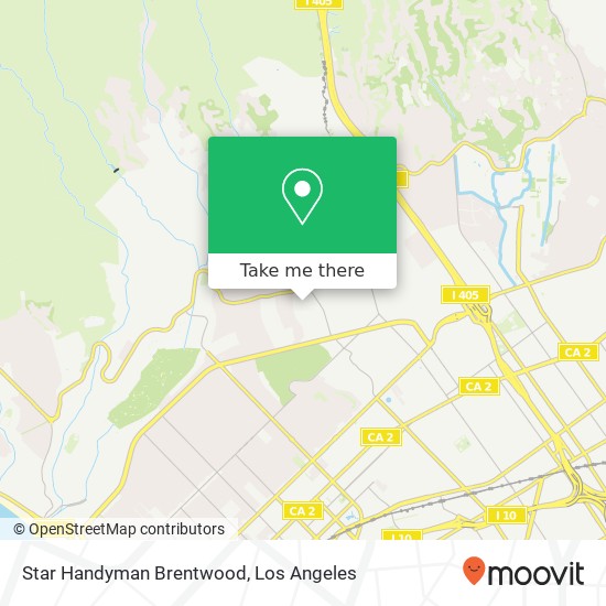 Star Handyman Brentwood map