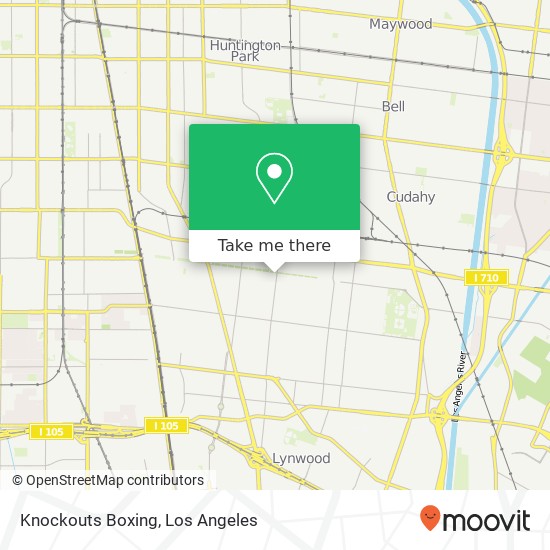 Mapa de Knockouts Boxing
