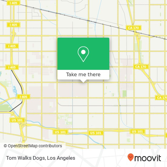 Mapa de Tom Walks Dogs