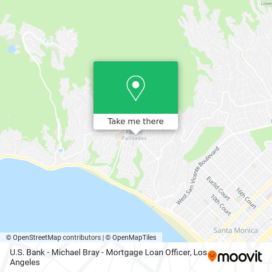 U.S. Bank - Michael Bray - Mortgage Loan Officer map