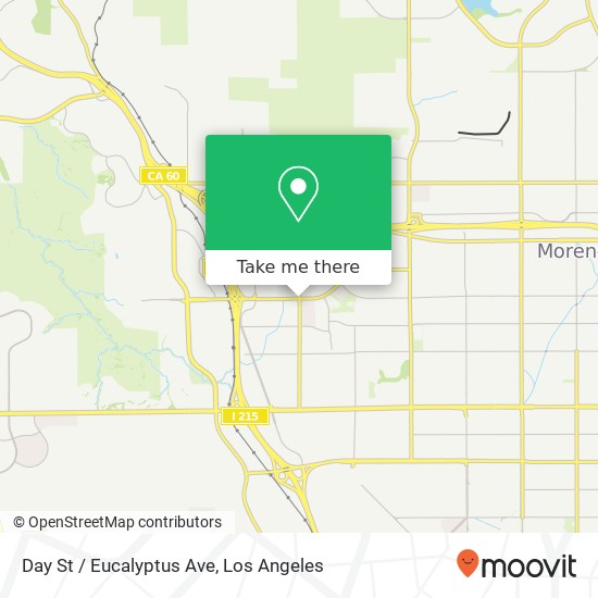 Day St / Eucalyptus Ave map