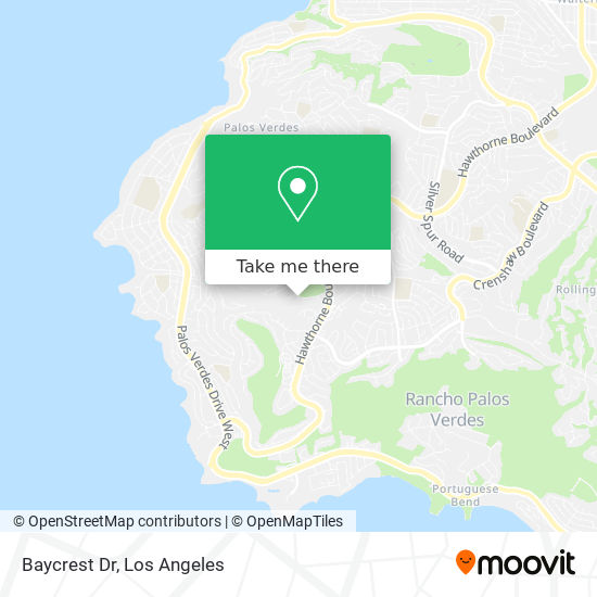 Baycrest Dr map