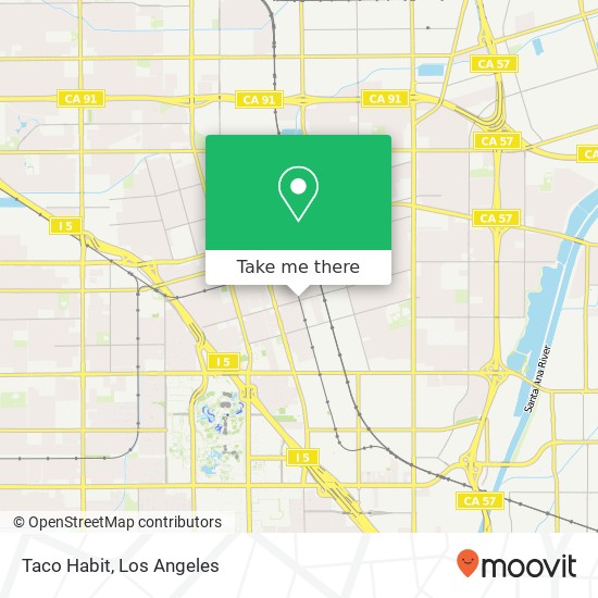 Taco Habit map