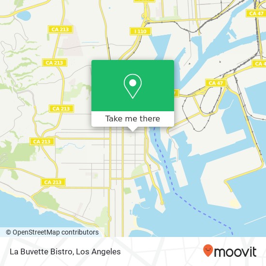 La Buvette Bistro map