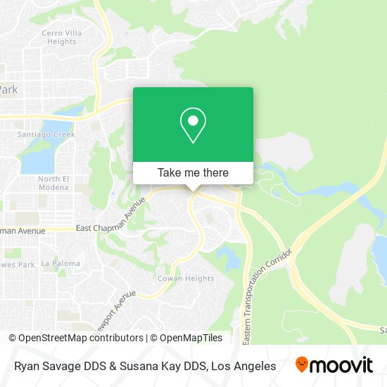 Ryan Savage DDS & Susana Kay DDS map
