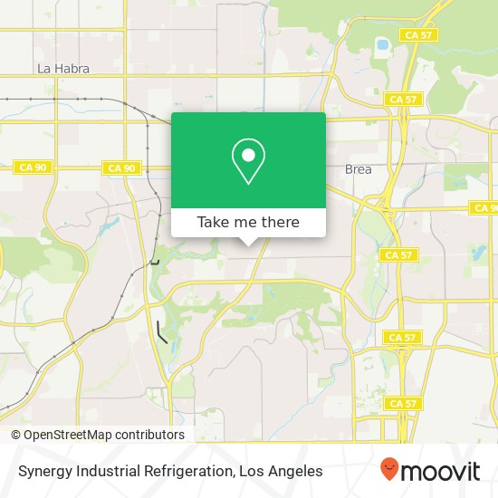 Synergy Industrial Refrigeration map