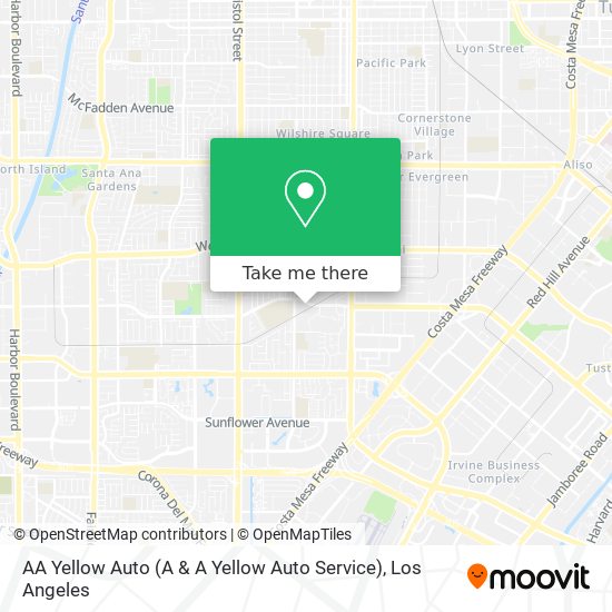 Mapa de AA Yellow Auto (A & A Yellow Auto Service)