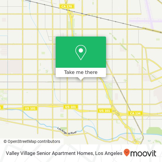 Valley Village Senior Apartment Homes map