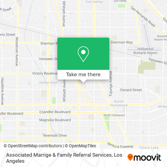 Associated Marrige & Family Referral Services map