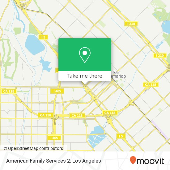 American Family Services 2 map