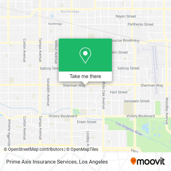 Mapa de Prime Axis Insurance Services