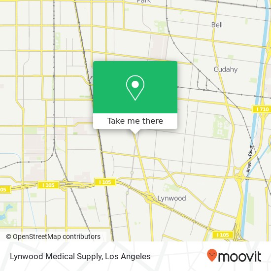 Lynwood Medical Supply map