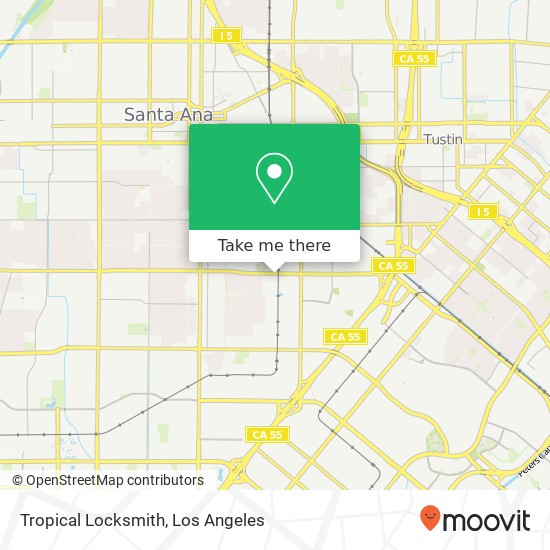 Tropical Locksmith map