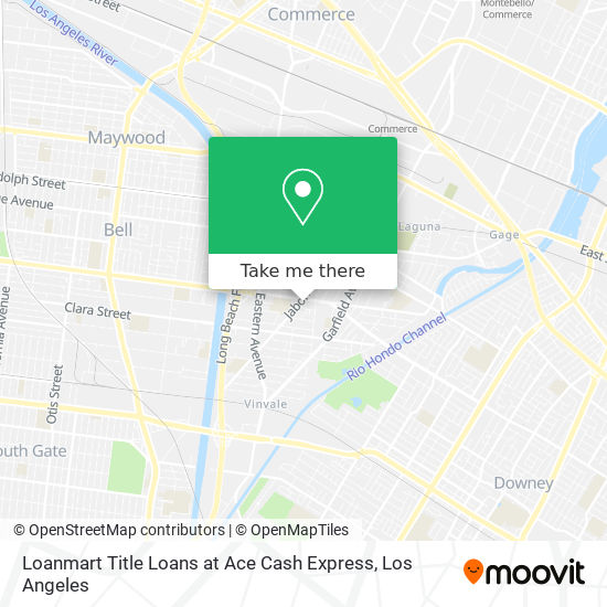 Mapa de Loanmart Title Loans at Ace Cash Express